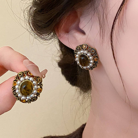 RETRO FRENCH LIGHT LUXURY HIGH-END EARRINGS_CWAJE2461