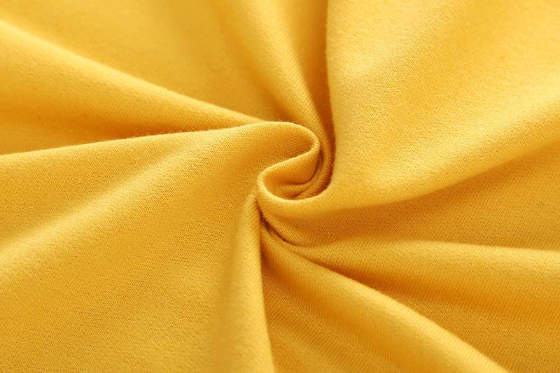 Letter print short loose long sleeve hoodie