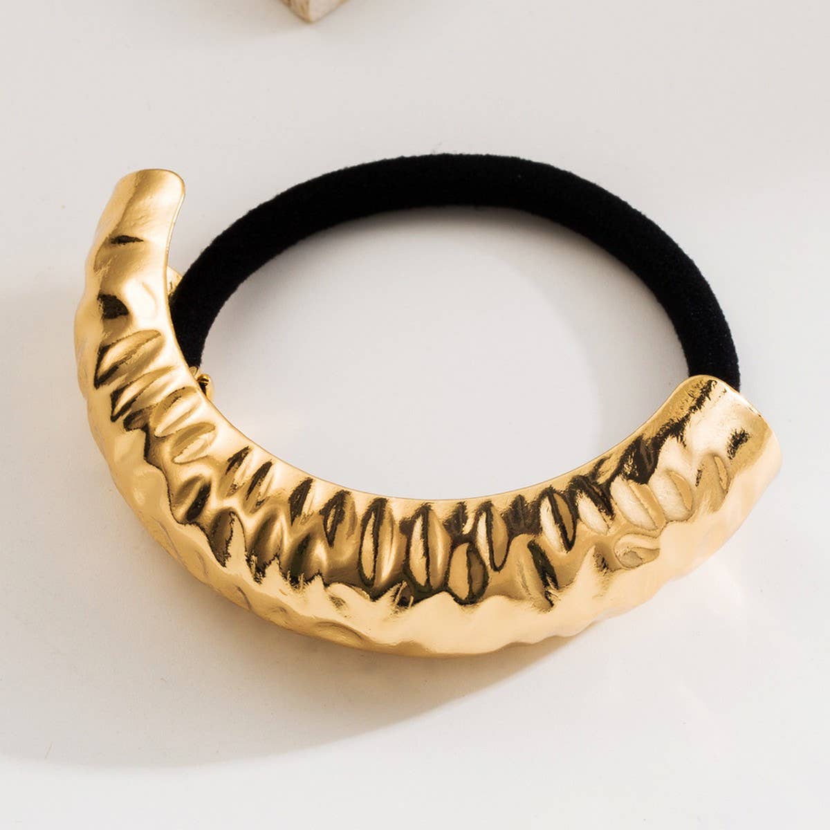 New Minimalist Geometric Metal Ponytail Hair Tie