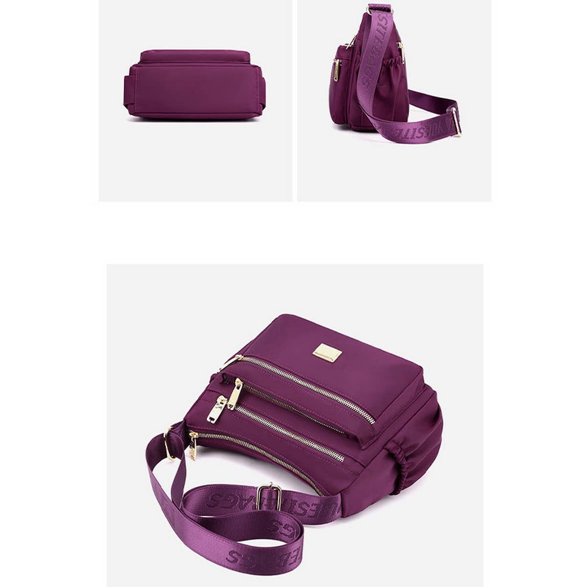 OXFORD CLOTH VERSATILE SHOULDER MESSENGER BAG_CWASC1765