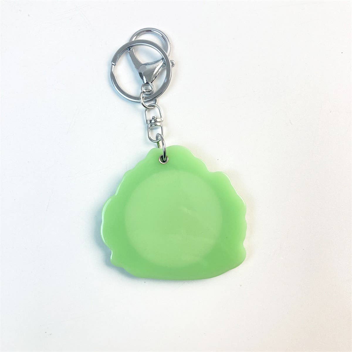 Cute Cabbage Slide Mirror Keychain Acrylic Gift