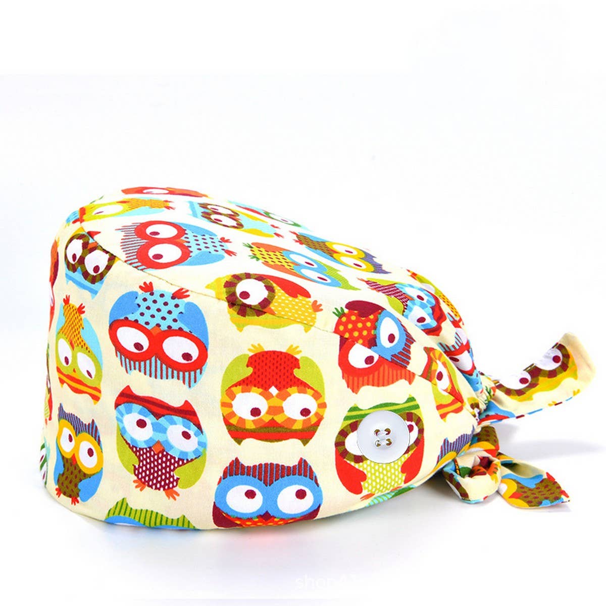 SURGICAL CAP PURE COTTON EMBROIDERED DOCTOR CAP_CWAH3323