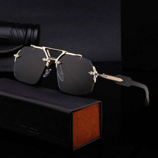 STEAMPUNK SQUARE FRAME SUNGLASSES_CWASG0729