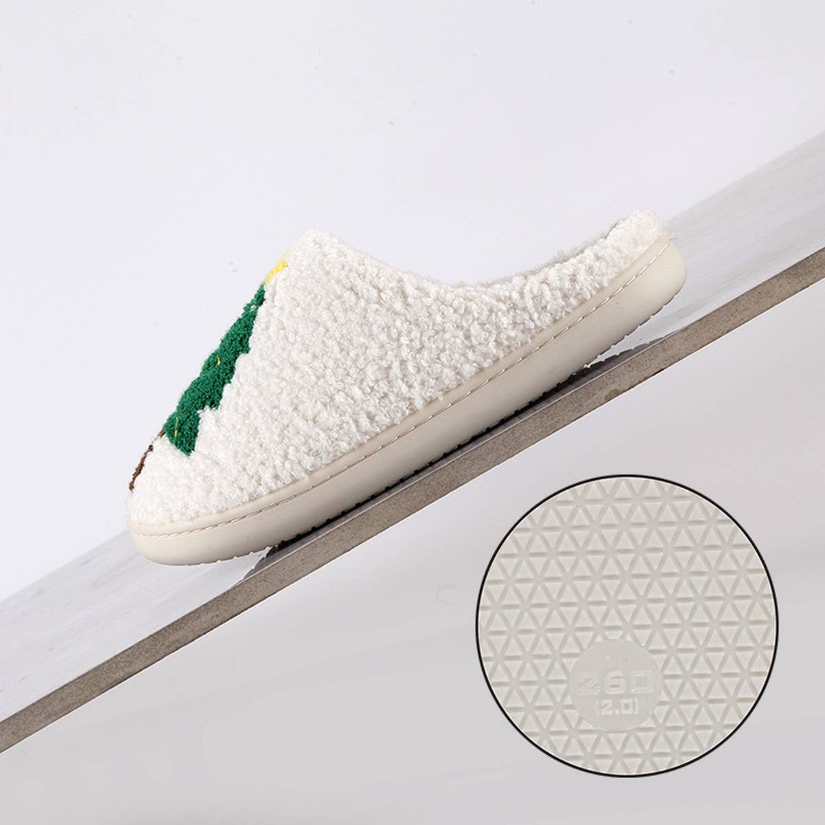 CHRISTMAS TREE WARMTH WINTER COTTON SLIPPERS