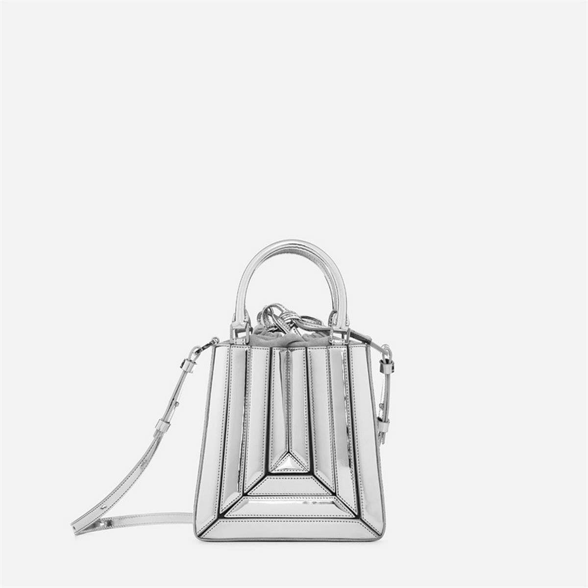 SPLICED RAINBOW SHOULDER BAG HANDBAG_CWAB1382