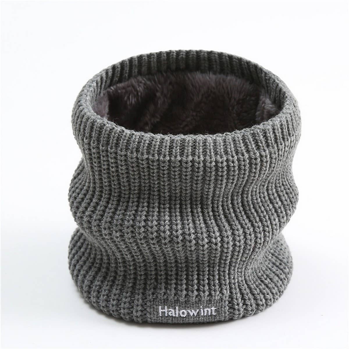 SOLID COLOR EMBROIDERED LETTERS SIMPLE NECK GAITER_CWASC1040