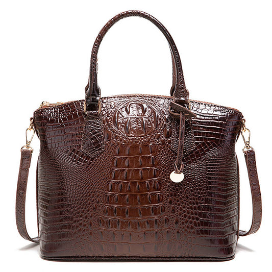 CROCODILE PATTERN HANDBAG SHOULDER BAG_CWAB0571