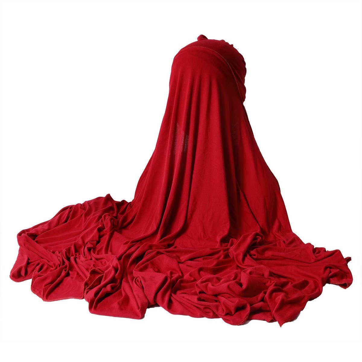 WOMEN'S CROSS MERCERIZED COTTON HEAD SCARF