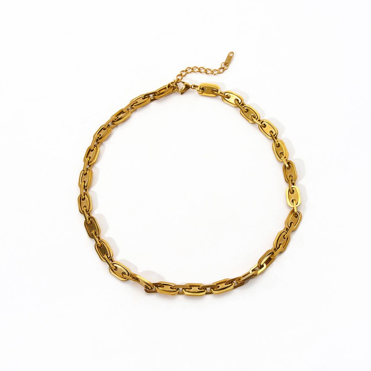 Sunflower Stone Pendant Necklace Stainless Steel