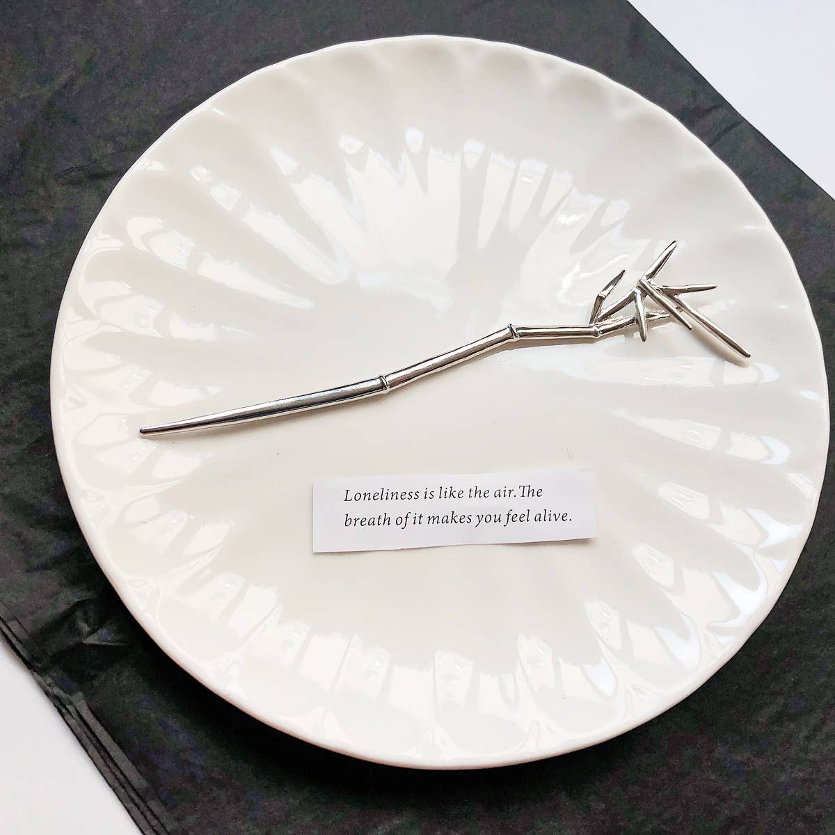 Simple metal hairpins ancient-style accessories