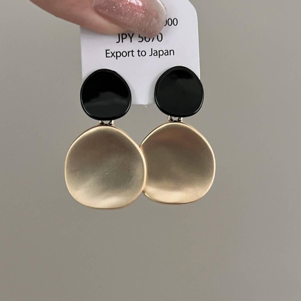 RETRO MINIMALIST DISC EARRINGS_CWAJE1523
