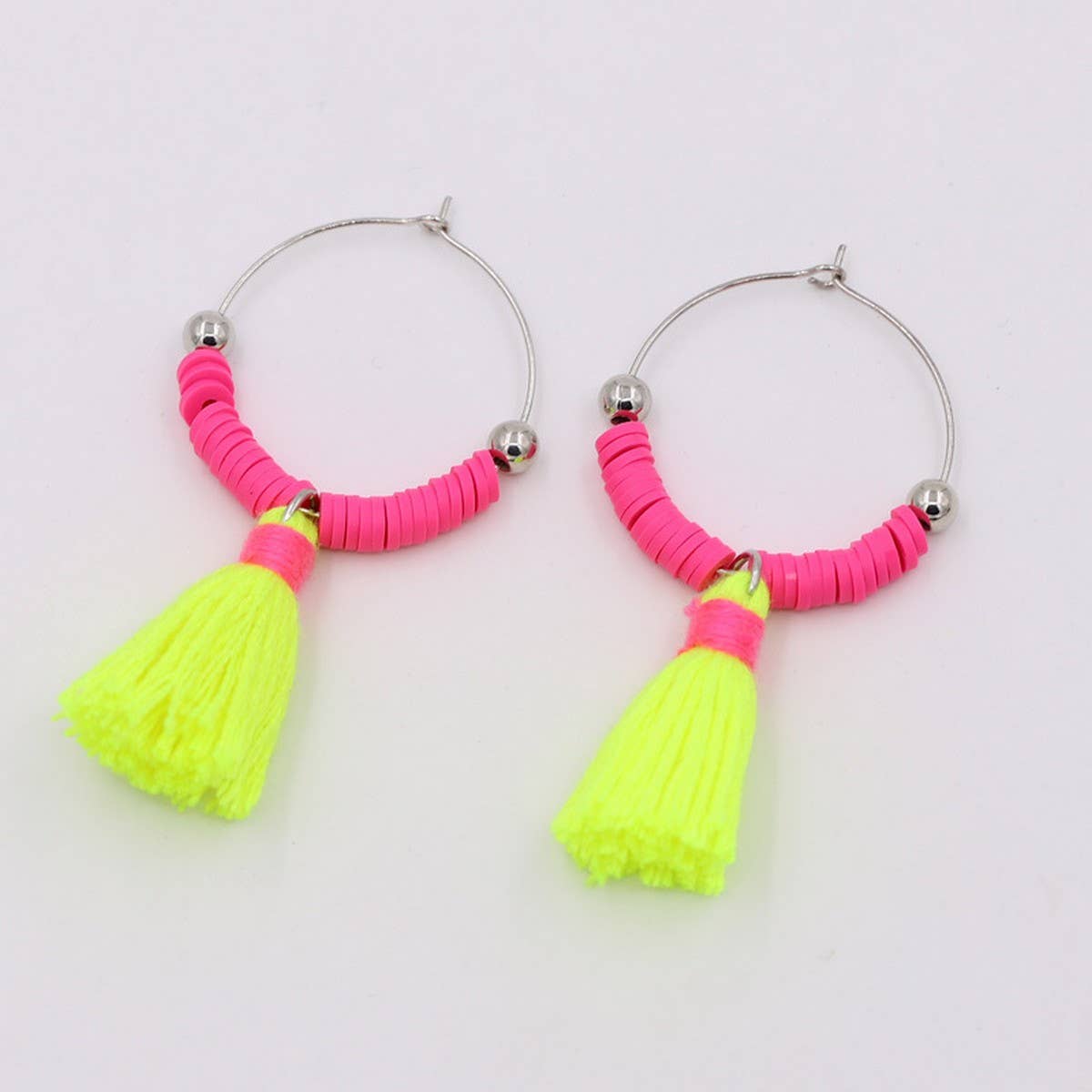 BOHEMIAN STYLE WOMEN'S COLORFUL TASSEL EARRINGS_CWMM3558