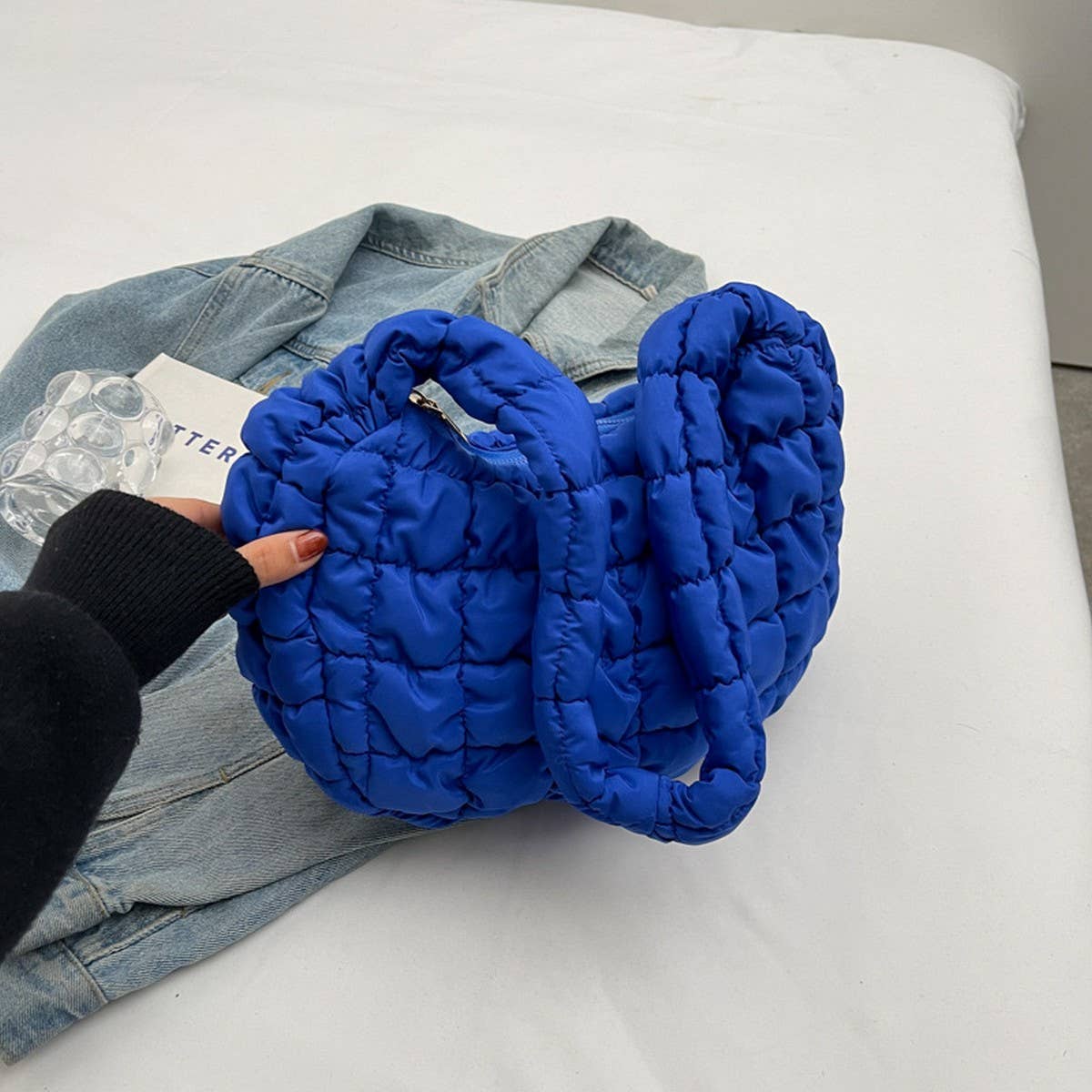 Dongdaemun Cloud Bag Puffy Shoulder Tote_CUAB00525