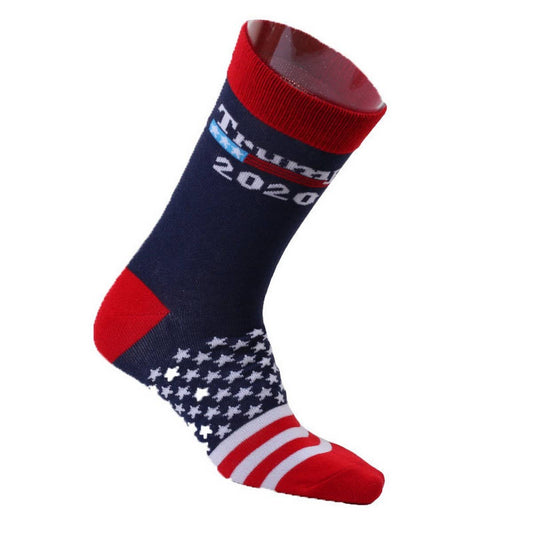 CWMS02723_AMERICAN FLAG TRUMP CREW SOCKS MAGA