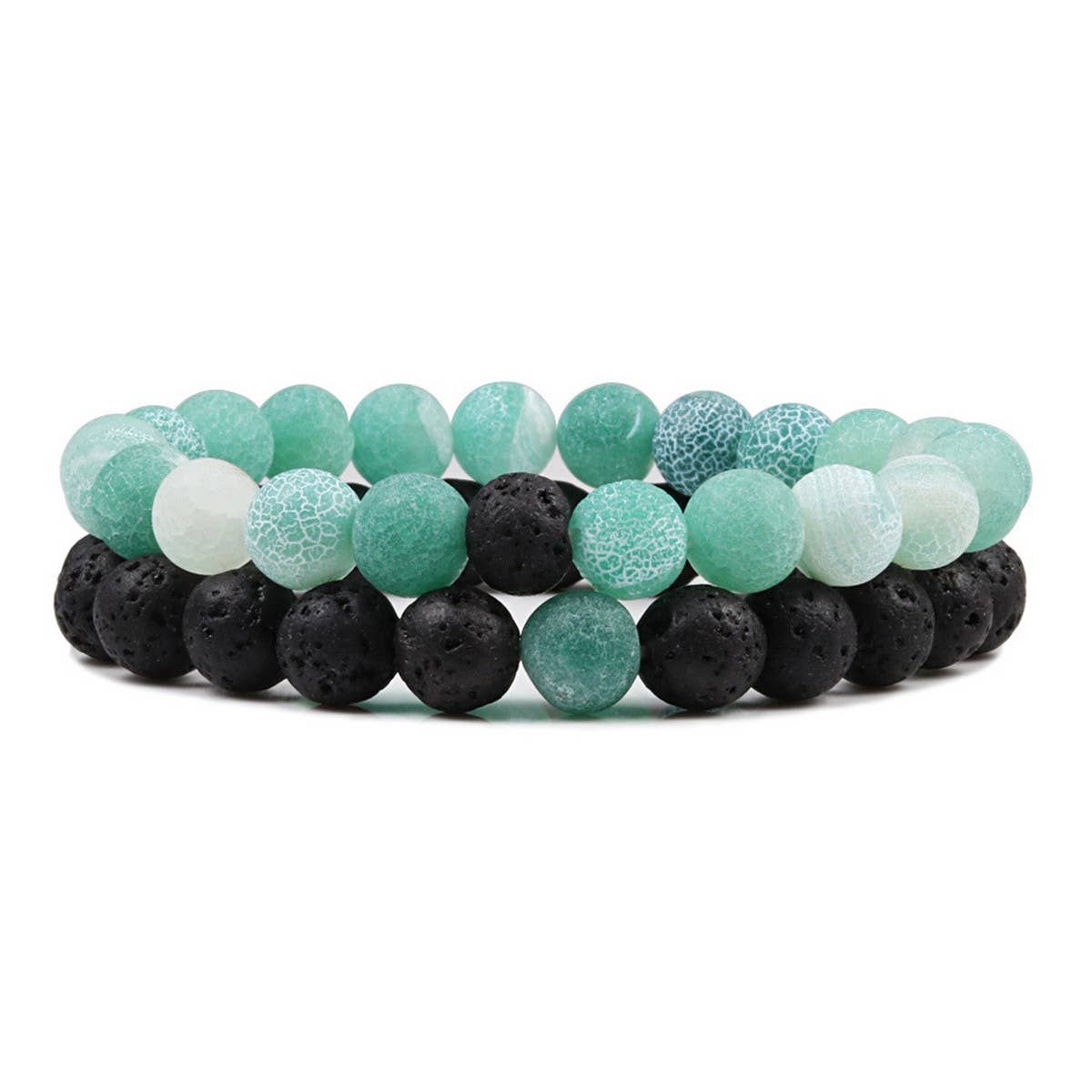 CWAJE4225_NATURAL AGATE ELASTIC AROMATHERAPY BRACELET