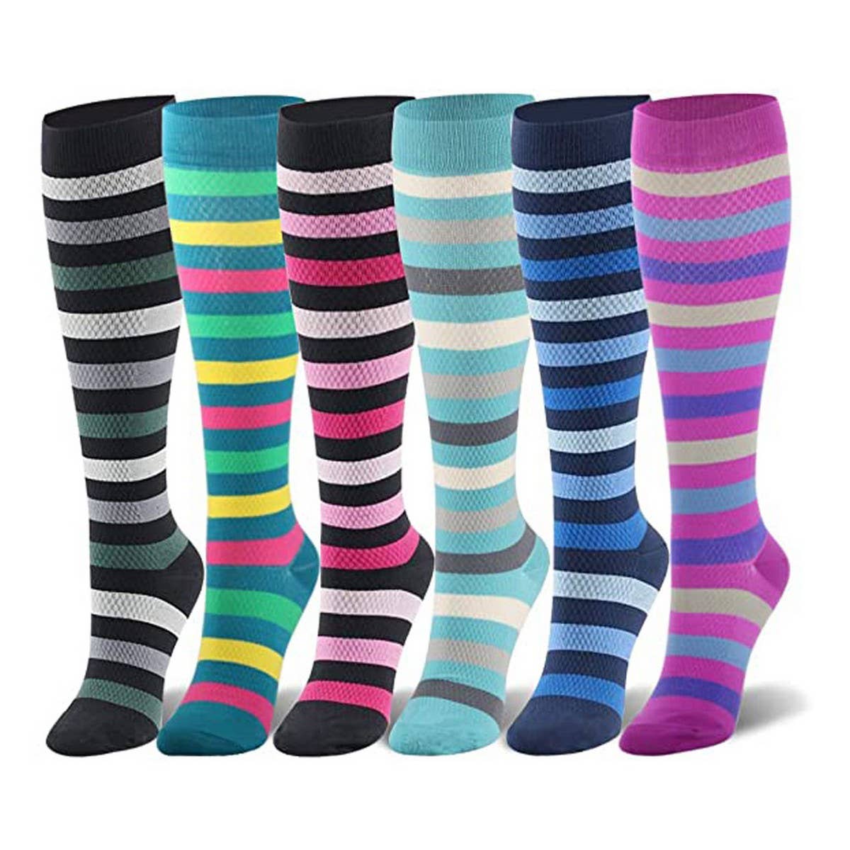 WOMEN'S OUTDOOR SPORTS LONG COMPRESSION SOCKS