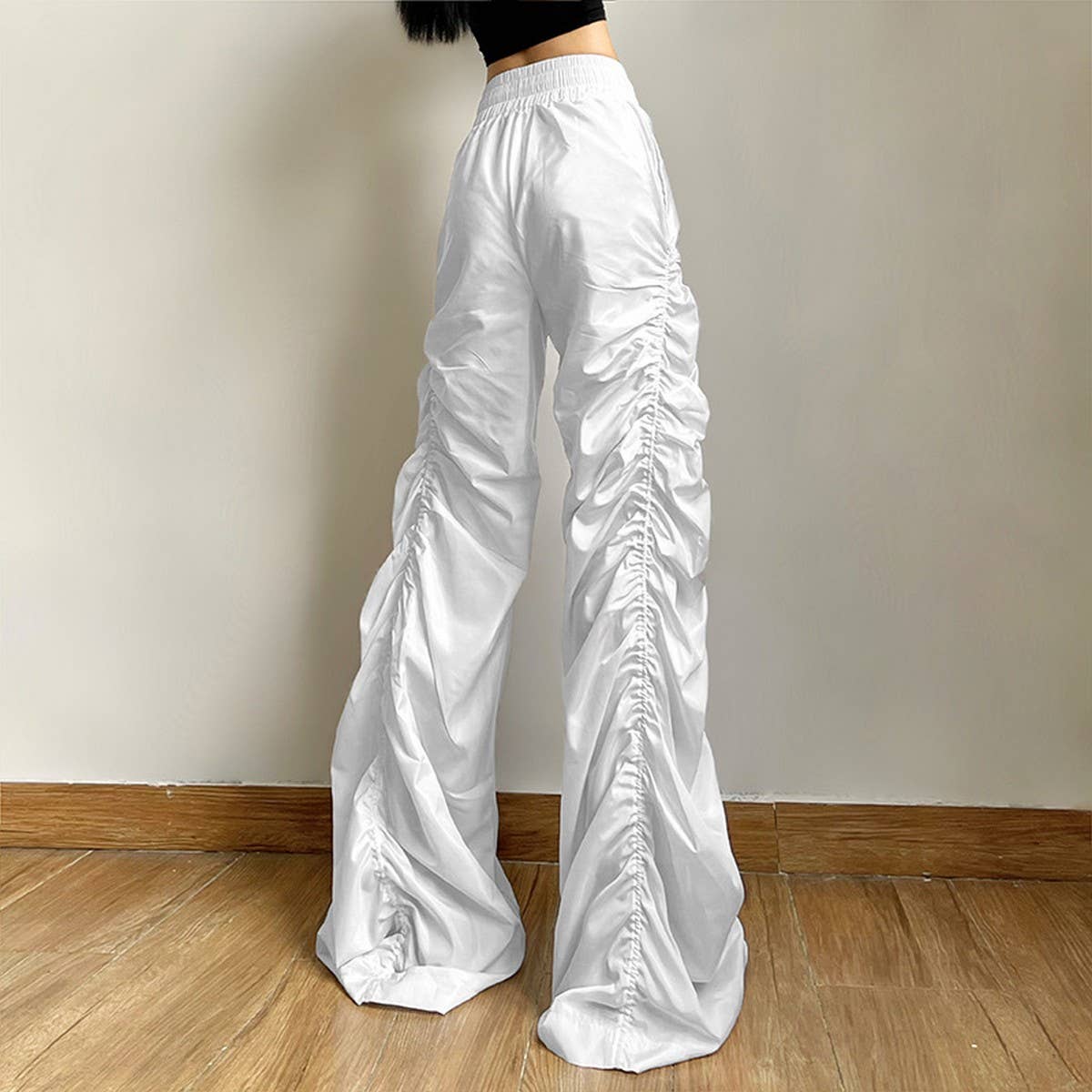 WOMEN HIGH WAISTED LOOSE FITTING CASUAL PANTS_CWBLP0338