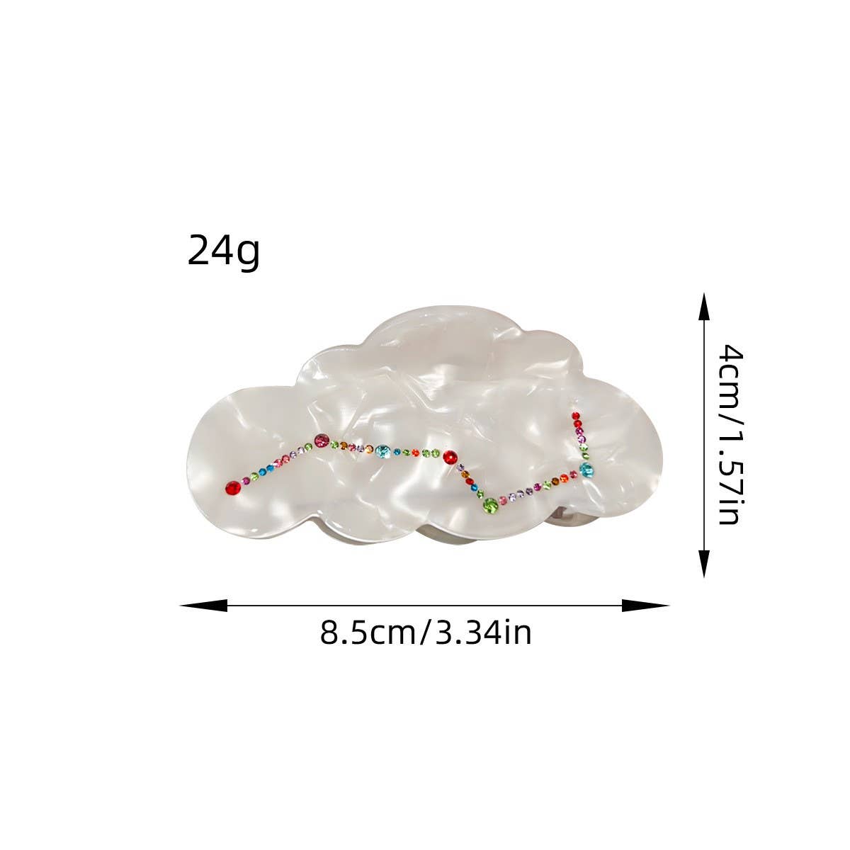 NEW STYLE ELEGANT STAR AND MOON HAIRPIN_CWAHA1497