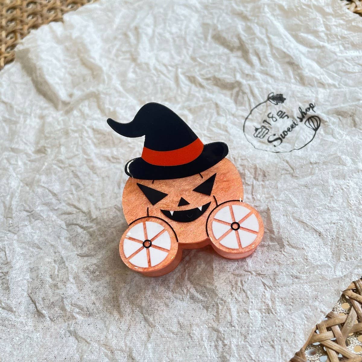 HALLOWEEN SERIES CUTE CARTOON HAIR CLAW CLIP