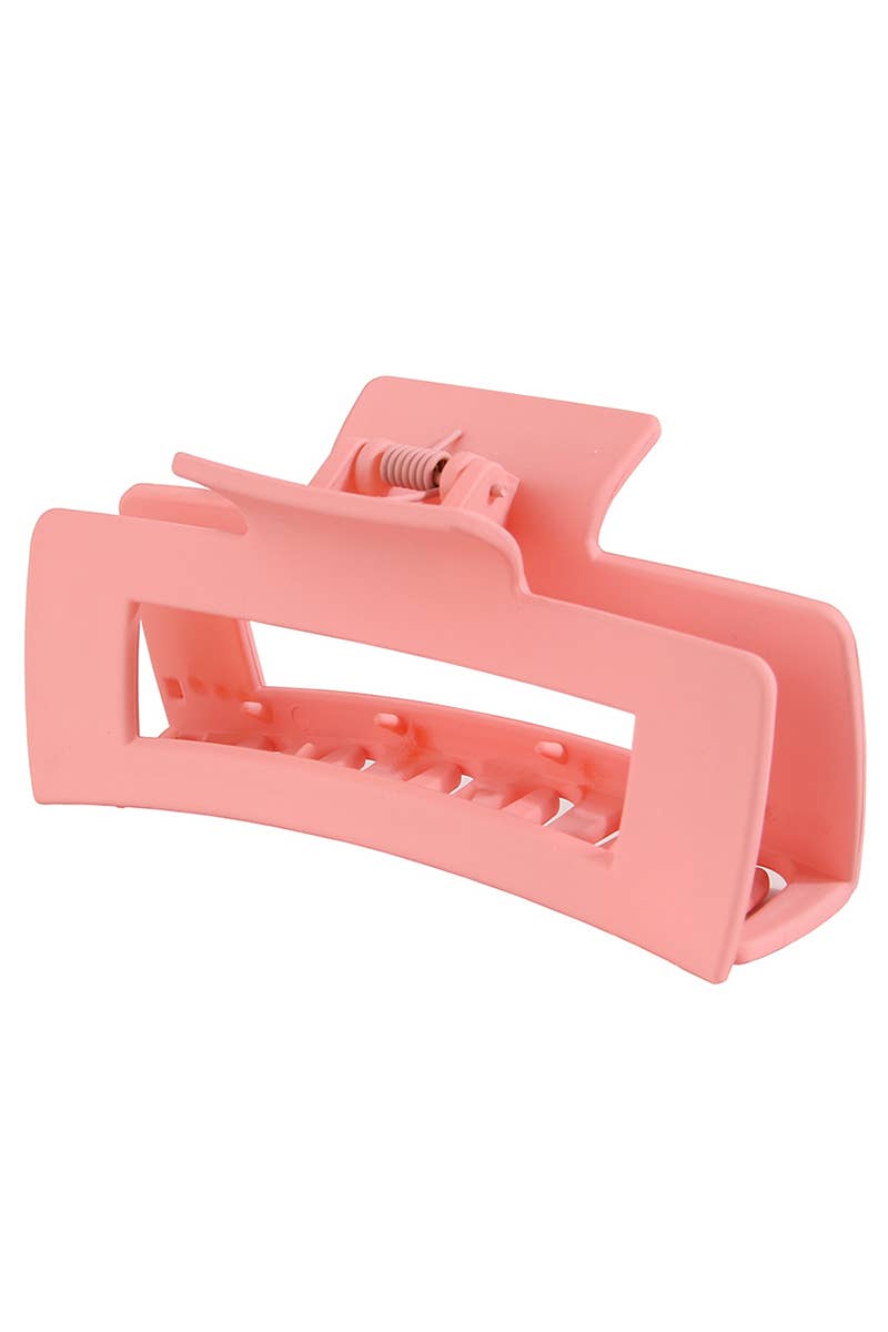 4.1 Inch Matte PS Plastic Hair Claw Clip, Wholesal_CWAHA0091