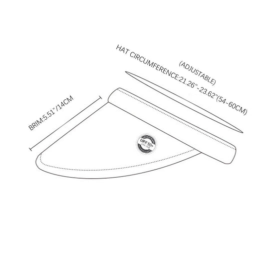 OUTDOOR SUN PROTECTION FOLDABLE SUN HAT_CWAH1351