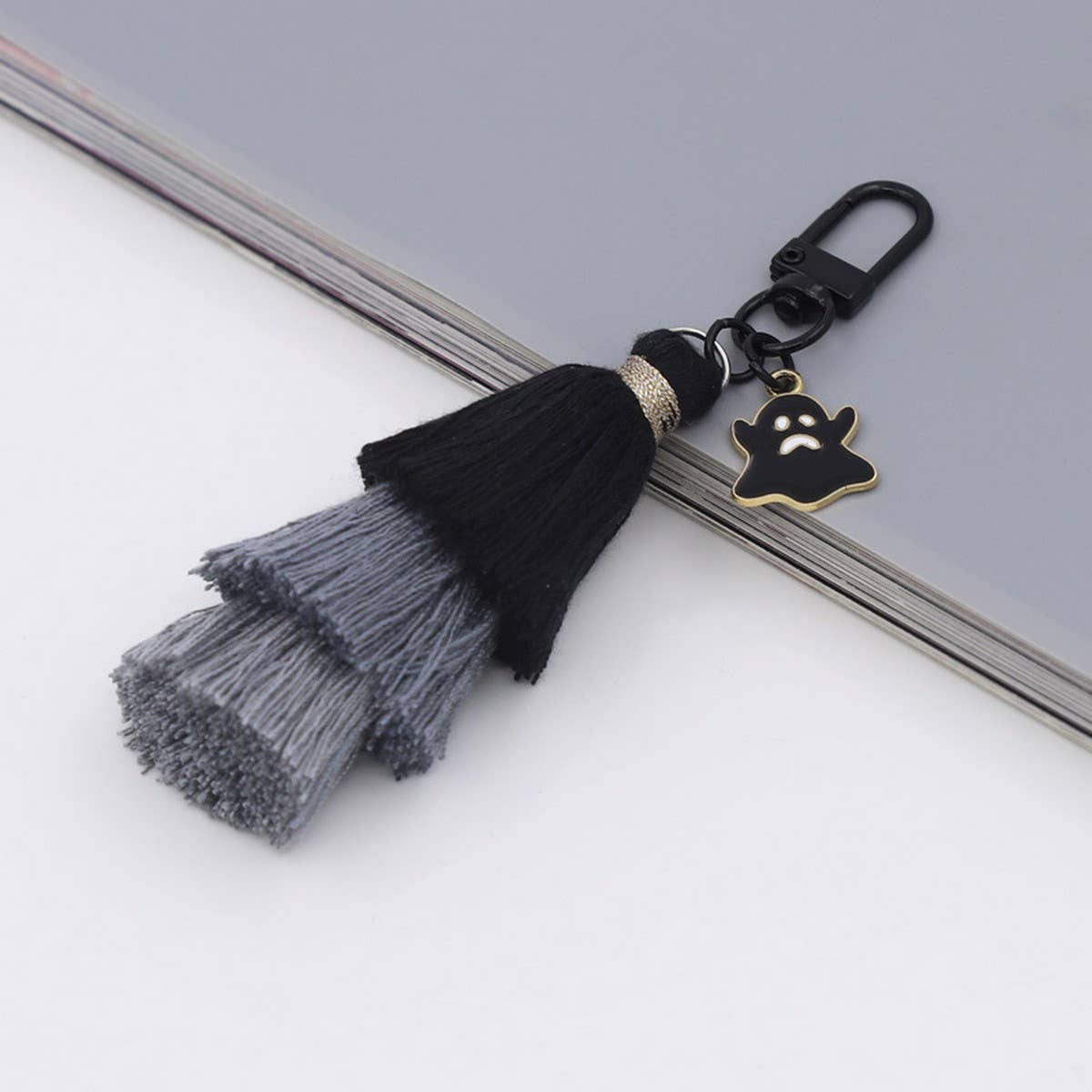 BOHEMIAN STYLE MULTI-LAYERED TASSEL KEYCHAIN_CWMM3556