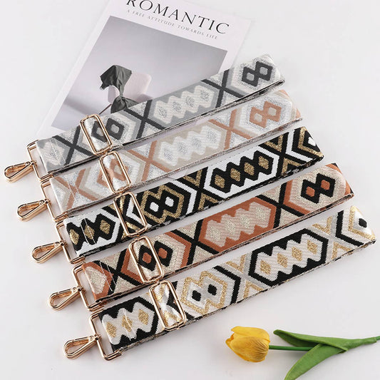 CONTRAST COLOR NON-SLIP ADJUSTABLE WIDENED STRAP