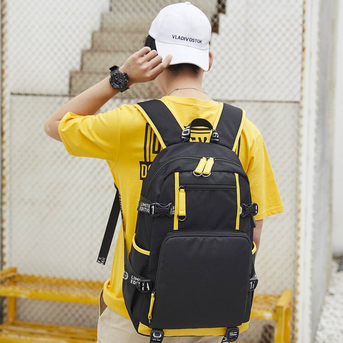 Oxford Waterproof Backpacks for School Use_CWAB5371