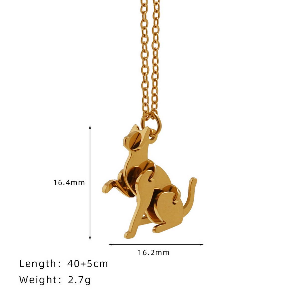 New Creative Cute Pet Pendant Necklace