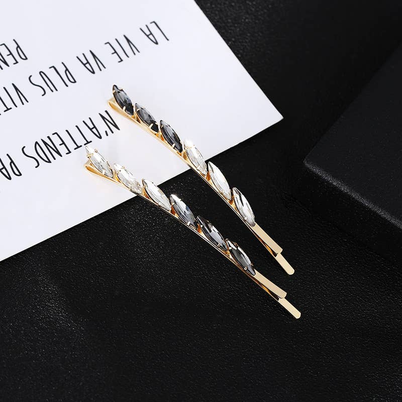 ONE WORD CLIP SWEET GLASS HAIR ACCESSORIES