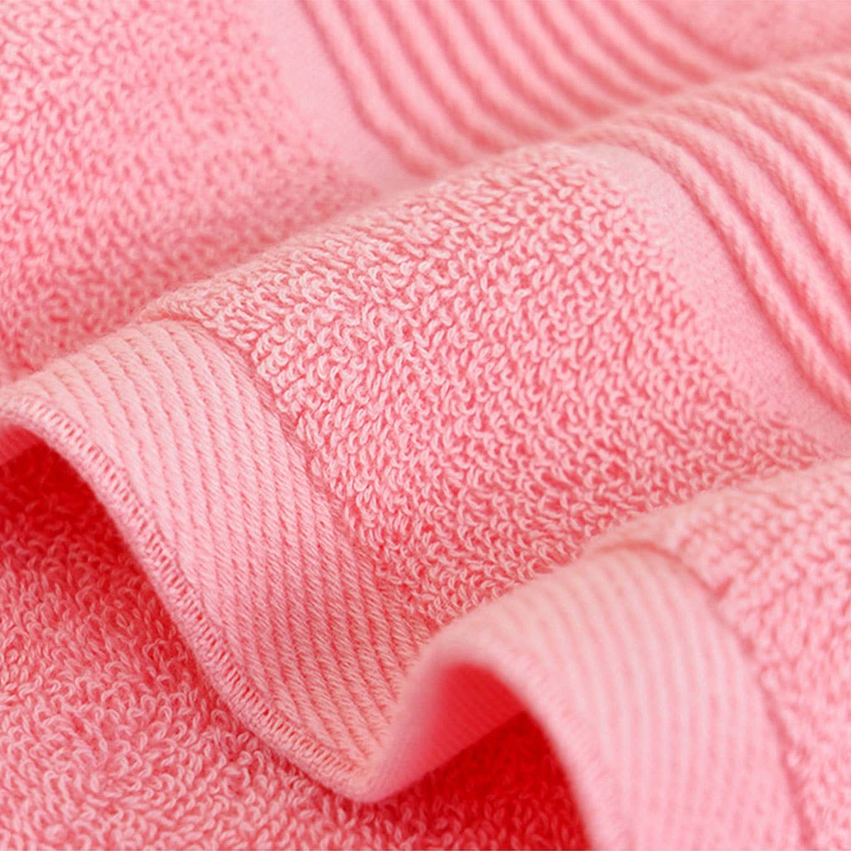 HOUSEHOLD SOLID COLOR THIN SOFT COTTON TOWEL