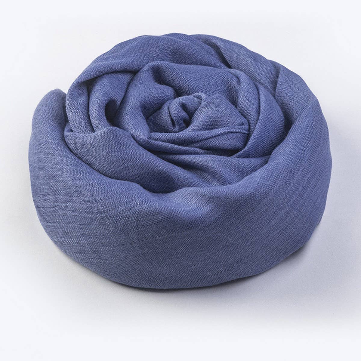 Solid Cotton Linen Scarf for Women Summer Sun Prot_CWASC1451