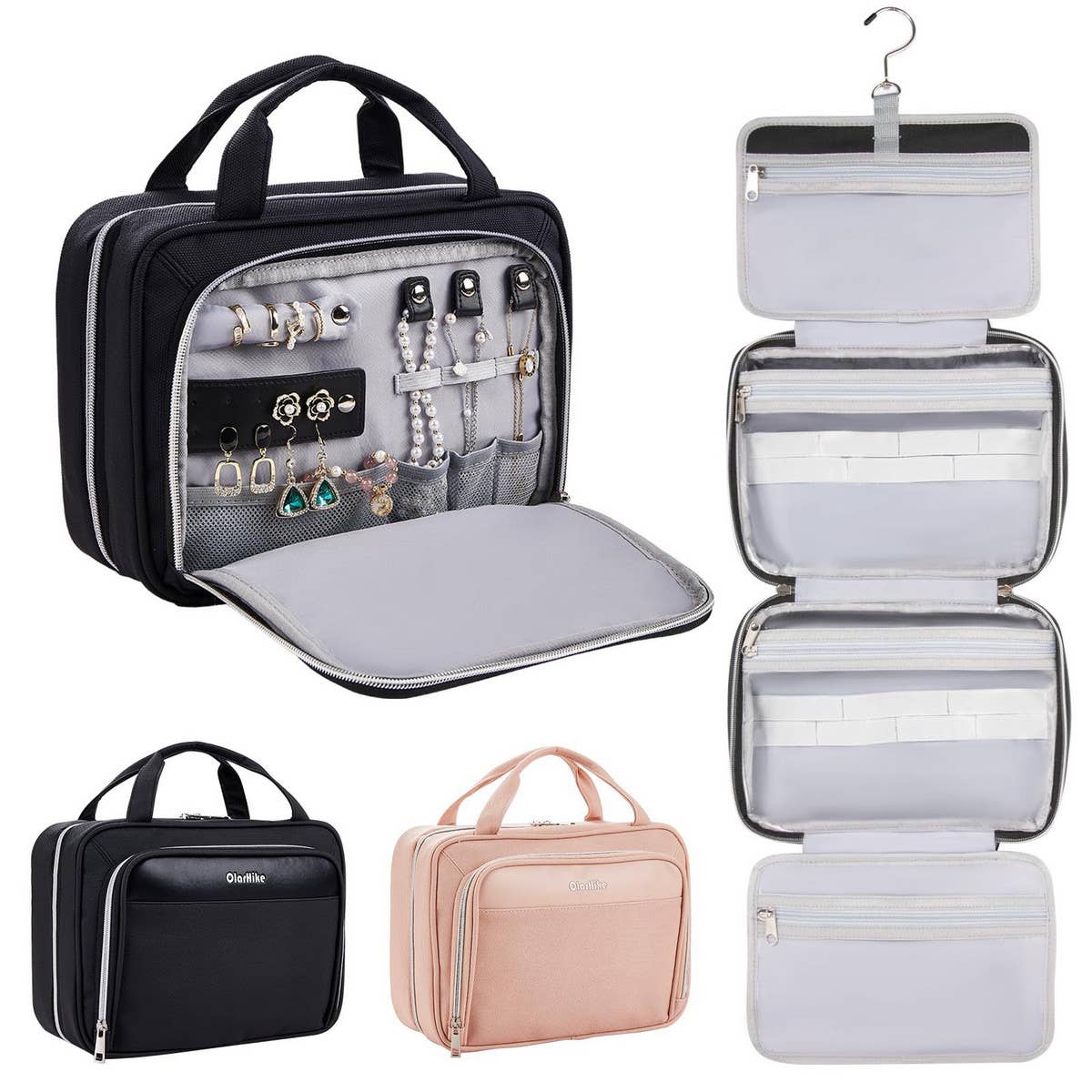 TRAVEL COSMETIC JEWELRY WATERPROOF COSMETIC BAG_CWAB2365