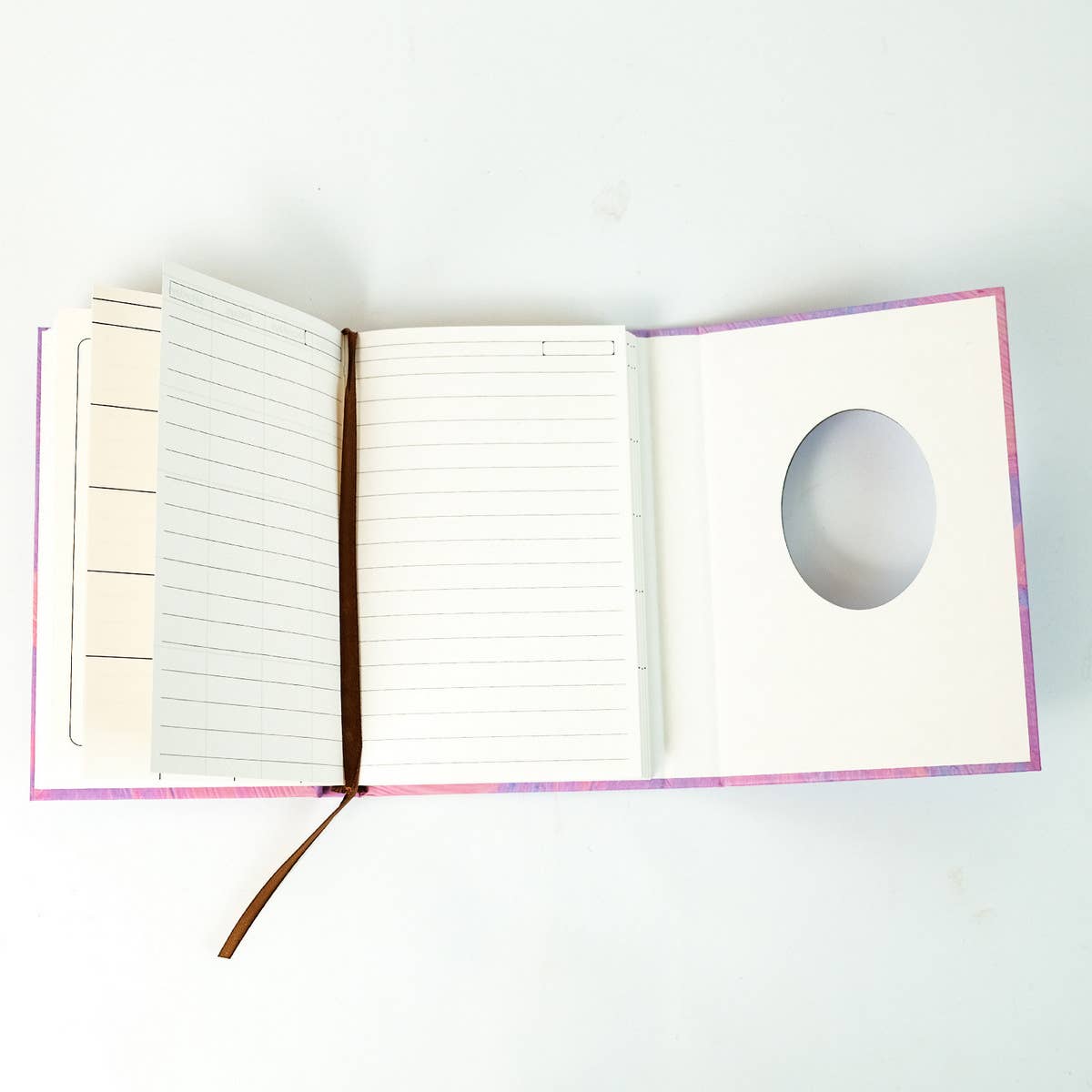 PURPLE LAVENDER FLOWER PORTABLE NOTEBOOK_CWMM1859