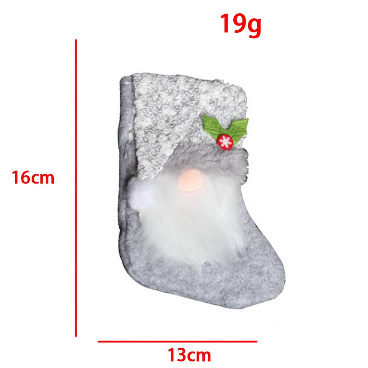 CREATIVE FACELESS OLD MAN CHRISTMAS STOCKINGS