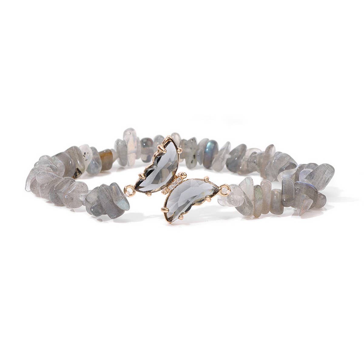 CWAJE4303_FASHION IRREGULAR BUTTERFLY GRAVEL BRACELET