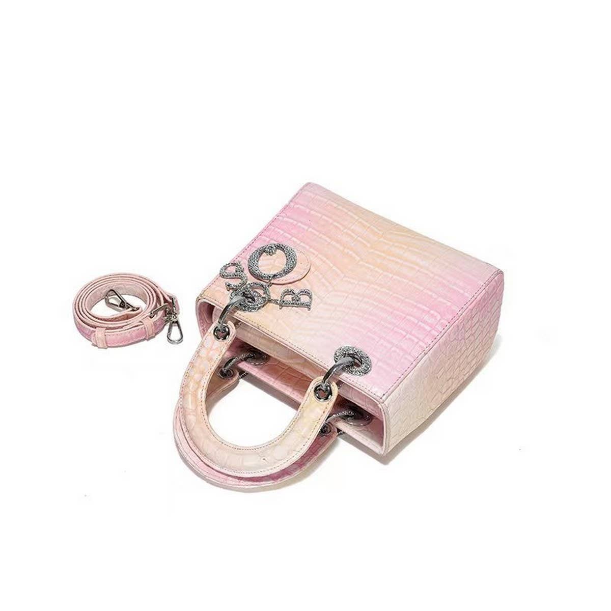 NEW CROCODILE PATTERN HIGH-END HANDBAG FOR WOMEN_CWAB3616