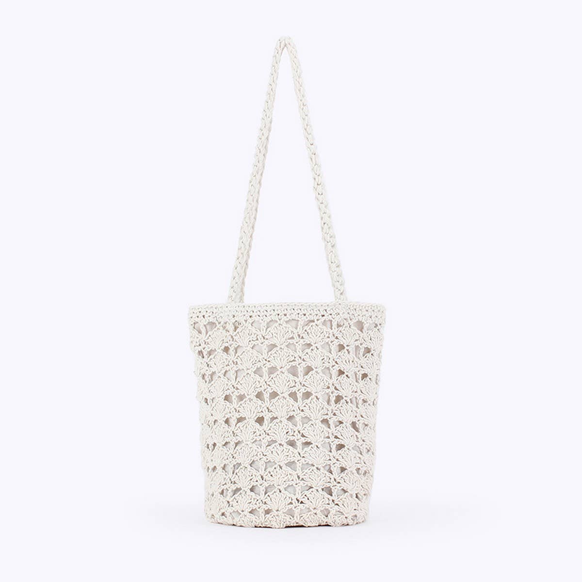 SHOULDER BAG BEACH BAGS TOTES WITH MESH_CWAB4662