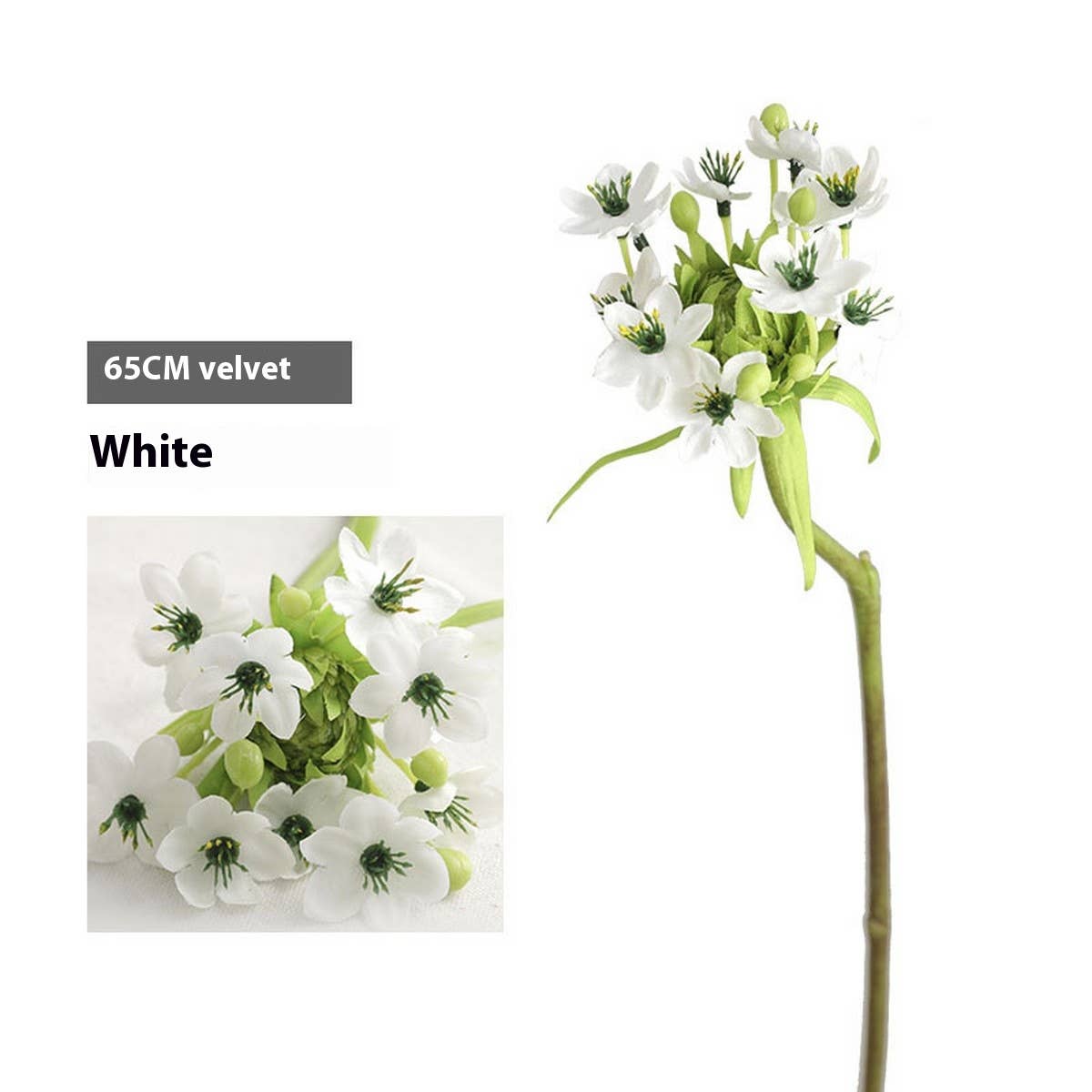 Velvet Artificial Fresh Bouquet Handheld Flower