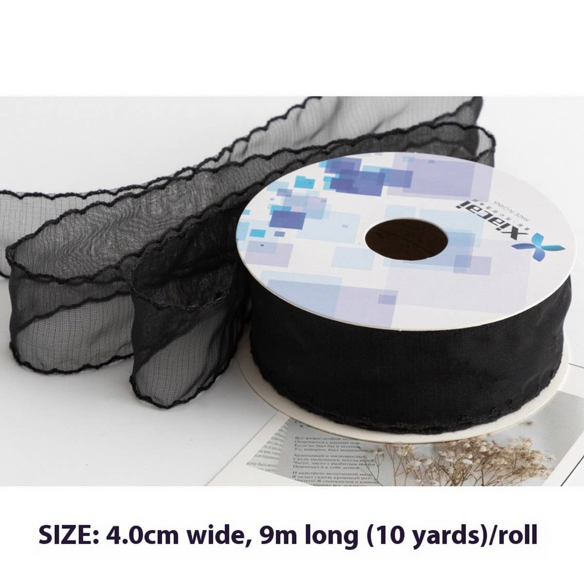 CURVED LACE HANDMADE MATERIALS DIY RIBBON