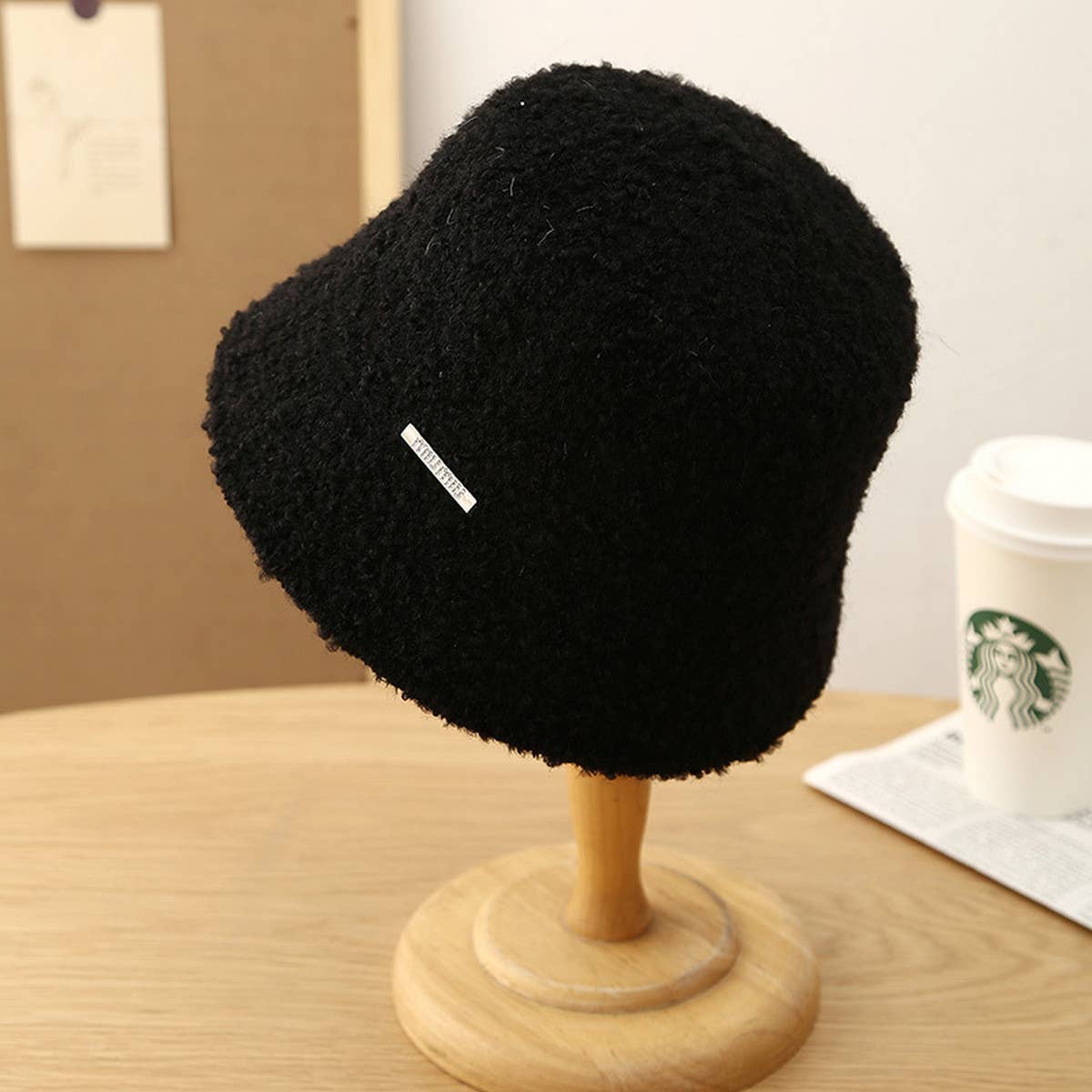 WARM EAR PROTECTION FACE BUCKET HAT_CWAB2851