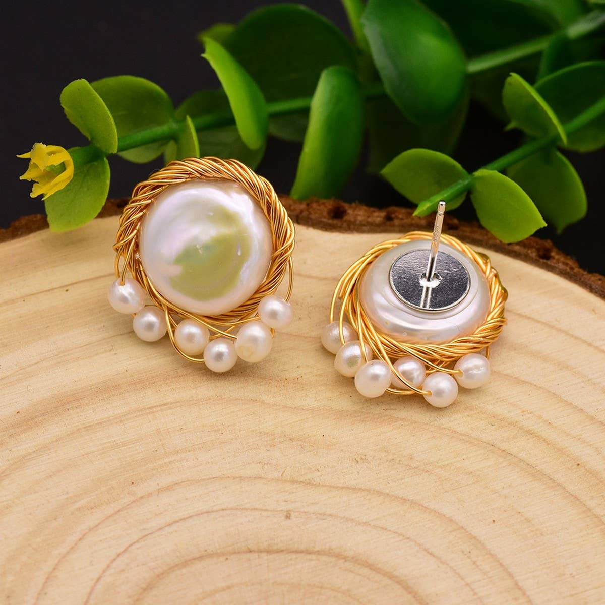 HIGH-END AND VERSATILE RETRO PEARL EARRINGS