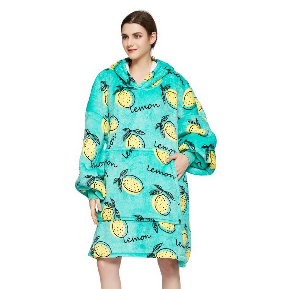 Wearable TV Blanket Hoodie Pajamas