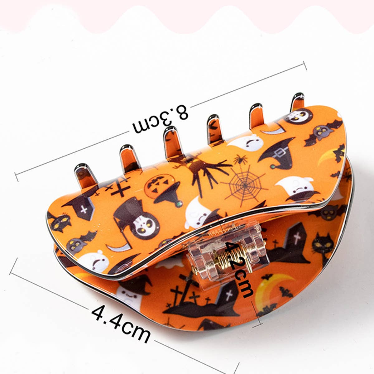 HALLOWEEN EDITION PRINTED HAIRPIN HEADPIECE