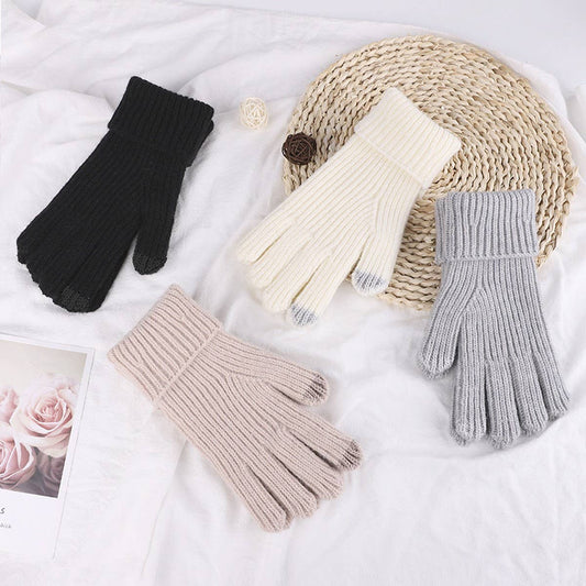 NEW WINTER CASHMERE KNITTED TOUCH SCREEN GLOVES_CWAG0240