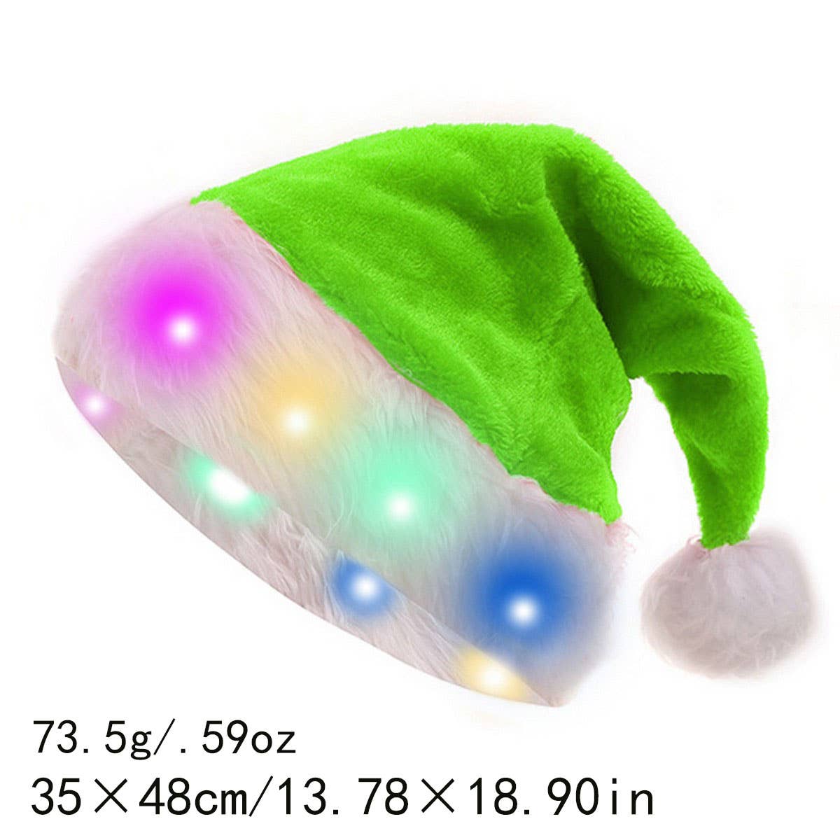 CWAH04584_RED SANTA HAT WITH GOLD STARS FOR CHRISTMAS PARTY