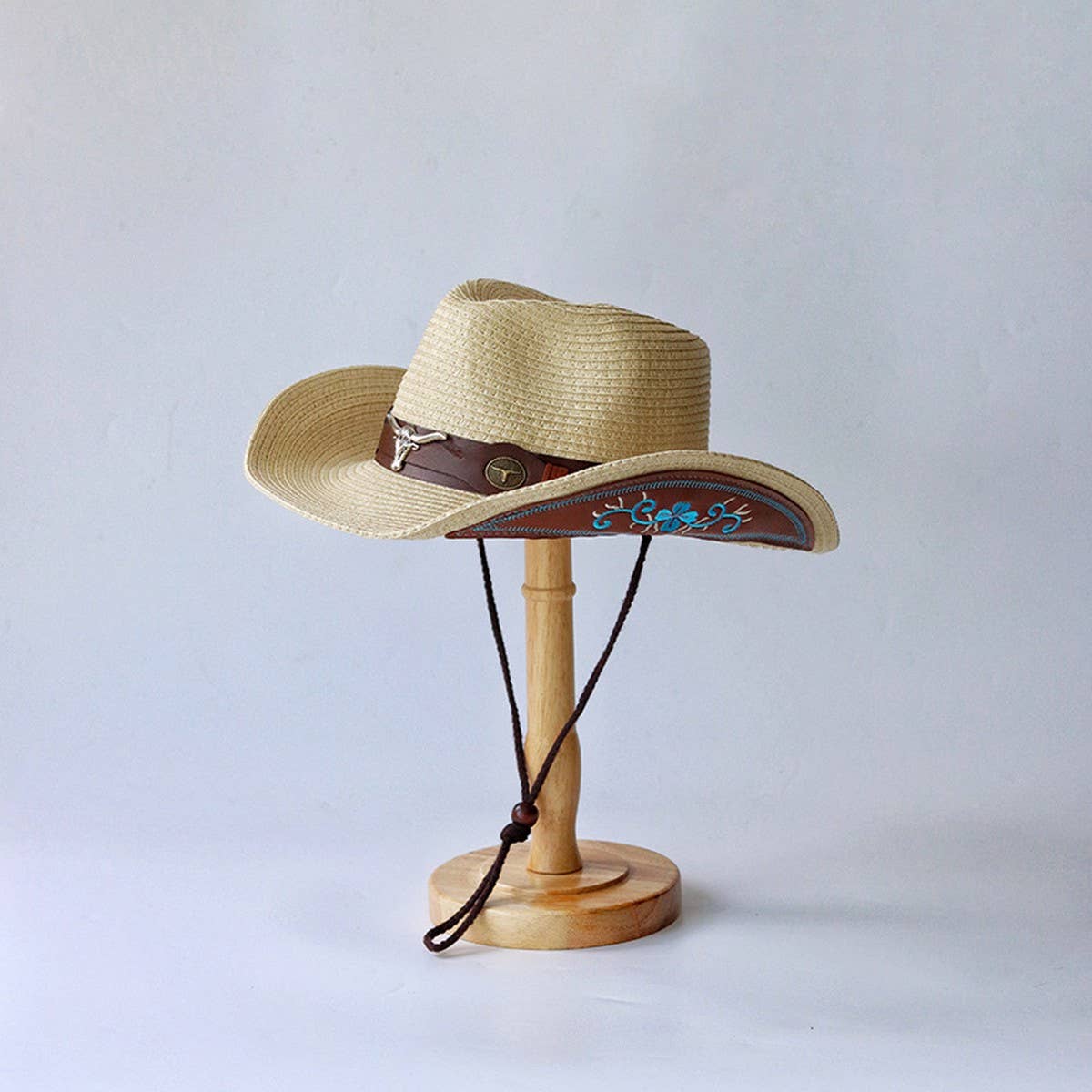 Summer retro fashion jazz straw hat_CWAH3449