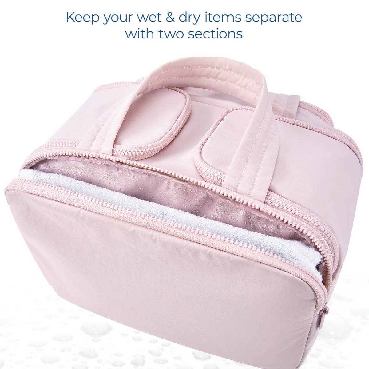 LARGE WIDE MAKEUP STORAGE TOILETRY BAG_CWAB2350