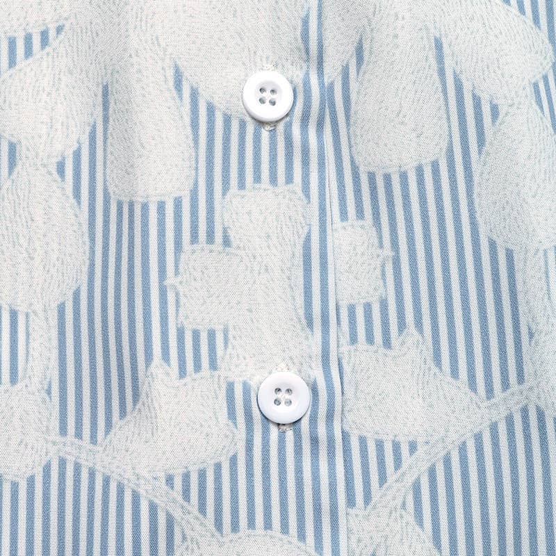 V-neck versatile commuter loose printed shirt