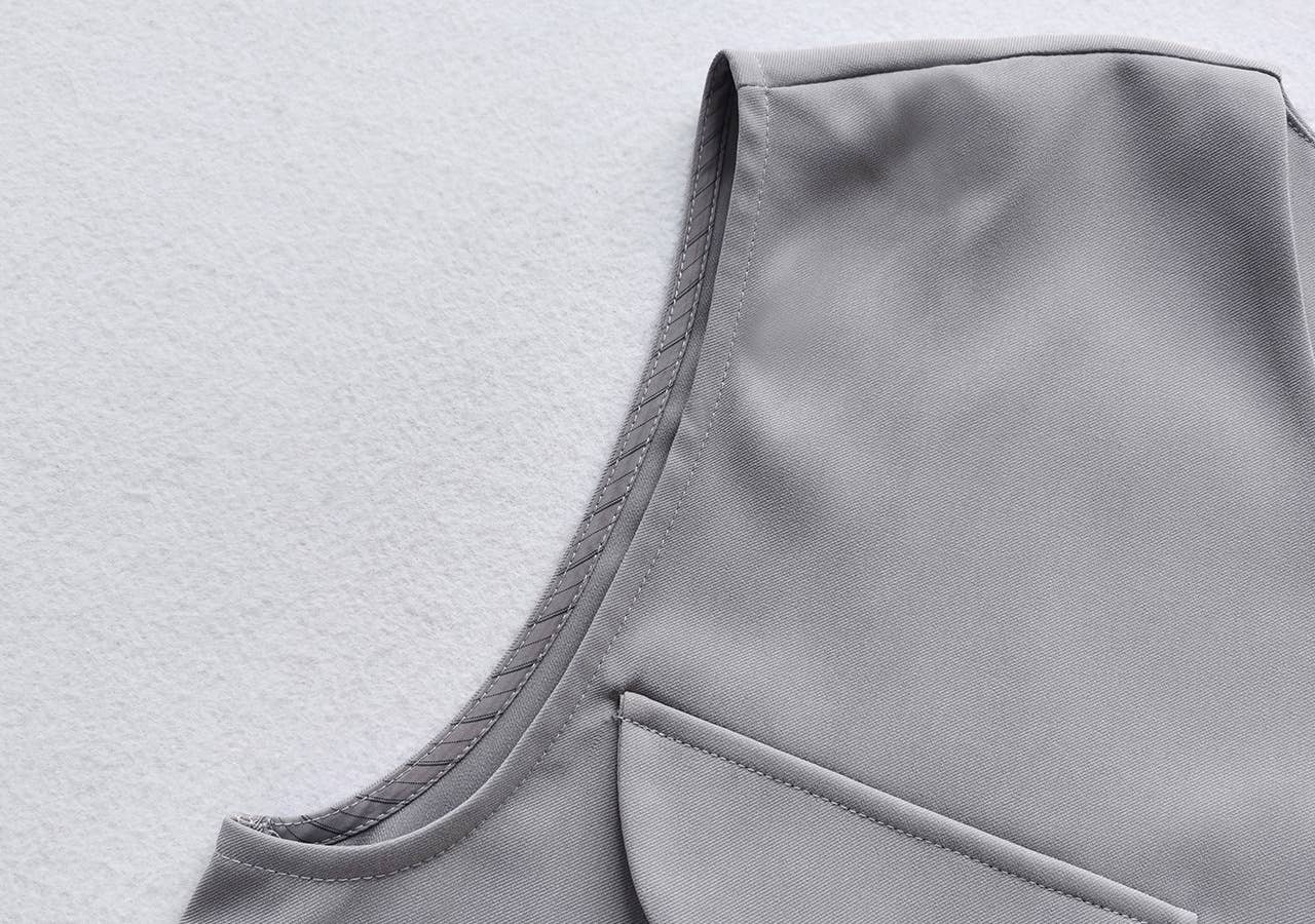 WEAR A SUIT WAISTCOAT BUTTON UP CARDIGAN TOP